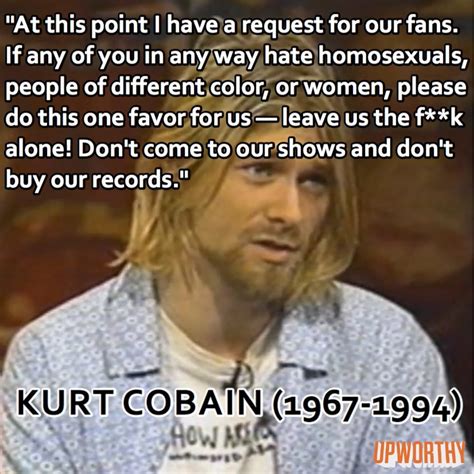 Total peace after death, becoming someone else is the best hope i've got. Famous quotes about 'Kurt Cobain' - Sualci Quotes 2019