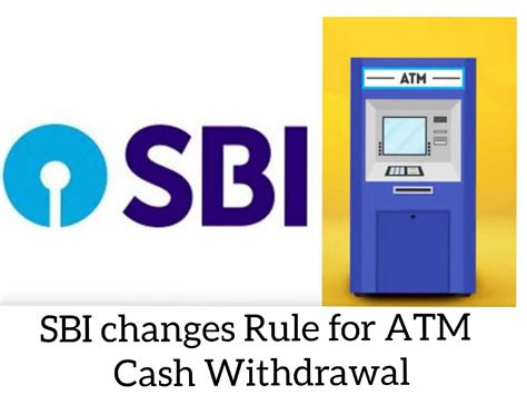Sbi Changes Rule For Atm Cash Withdrawal