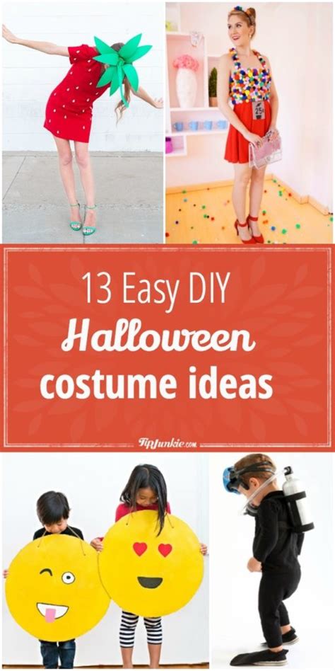 13 Easy Diy Halloween Costume Ideas Tip Junkie