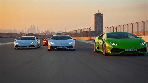 Lamborghini Holds First Middle East Accademia In Dubai