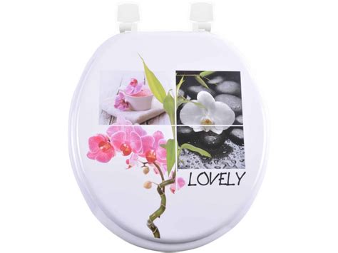 Abattant lunette cuvette de toilette wc couvercle frein de chute ralentissement. Lunette De Wc Clipsable Personalisable - Notre Histoire Papado La Lunette De Toilette ...
