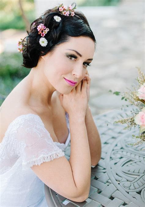 Ideas for thin, thick, curly, straight and wavy hair. Whimsical Wedding Hairstyle Ideas for Long Hair