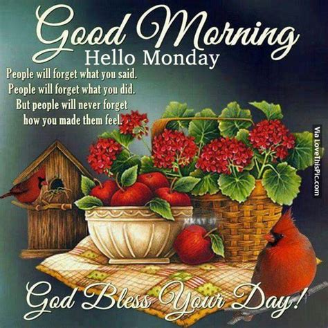 Good Morning Hello Monday Pictures Photos And Images For Facebook