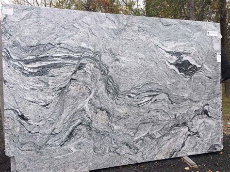 Indian Polished Granite Slabs Silver Cloud Granite