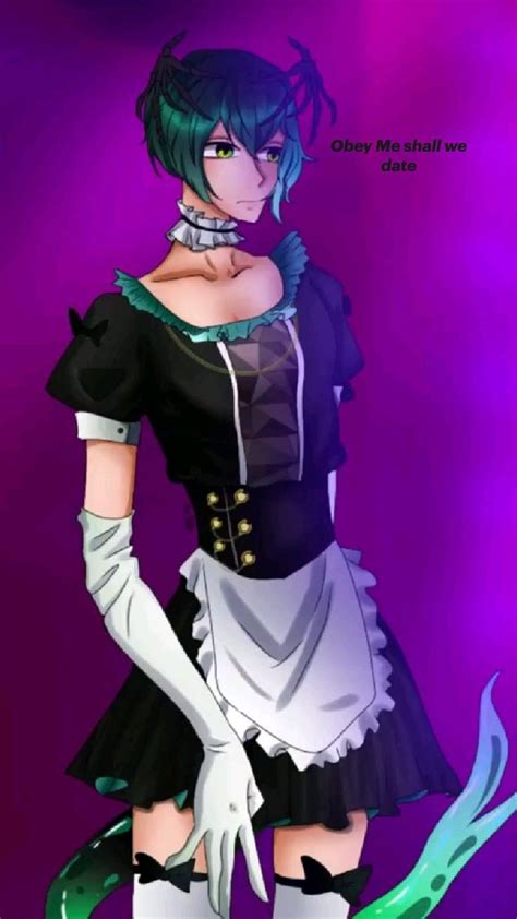 Obey Me Shall We Date Barbatos In A Maid Outfit 💞 Obey Me Maids Costume Obey