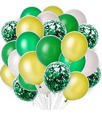 Amazon PartyWoo Black Gold And Green Balloons 60 Pcs 12 Inch