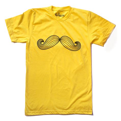 Moustache T Shirt By Lovely Jojos