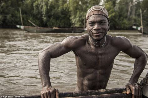 Photos Show The Incredible Sculpted Physique Of Miners In Cameroon