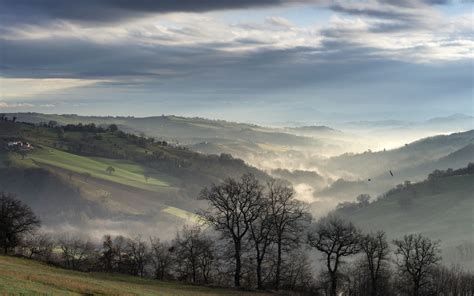 Wallpaper Id 1865135 Valley No People Non Urban Scene Fog