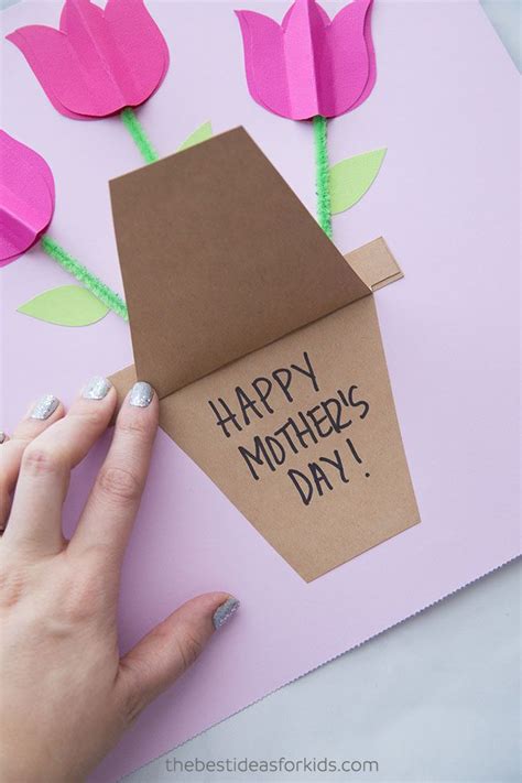 Mothers Day Card Craft Mothers Day Crafts For Kids Happy Mothers