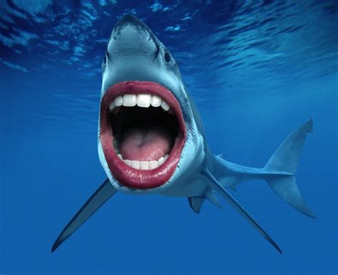 If Sharks Had Human Teeth Theyd Seem A Lot More Friendly Gallery