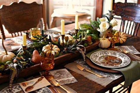 20 Farmhouse Thanksgiving Table Decor