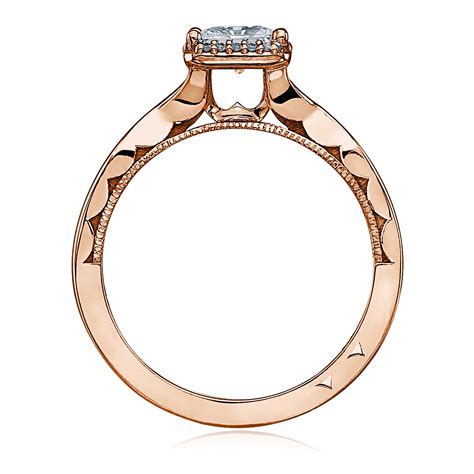 Tacori Twist 18K White Gold Diamond Engagement Ring Diamond