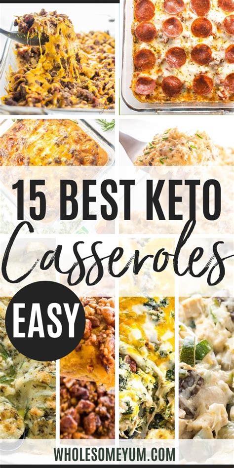 Best Low Carb Keto Casserole Recipes For Easy Dinners Wholesome