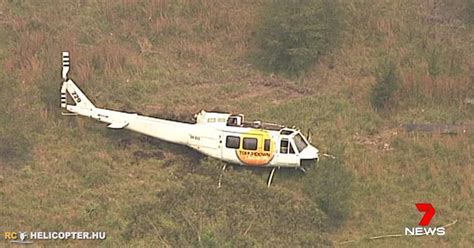Uh 1 Crashes In Australia During Fire Fighting