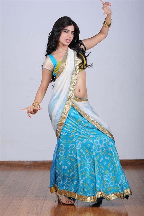 Actress Samantha Latest Hot Navel Stills In Saree Actress Images