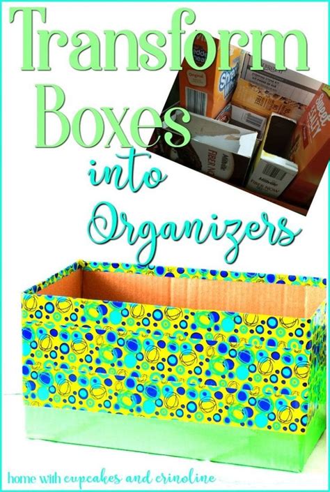 Pantry Organization Diy Storage Containers From Cardboard Boxes