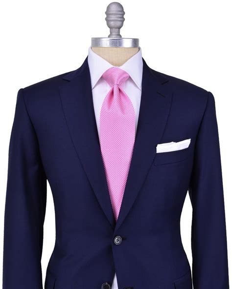 Navy Suit Brioni Well Dressed Men Mens Outfits Mens Fashion Suits