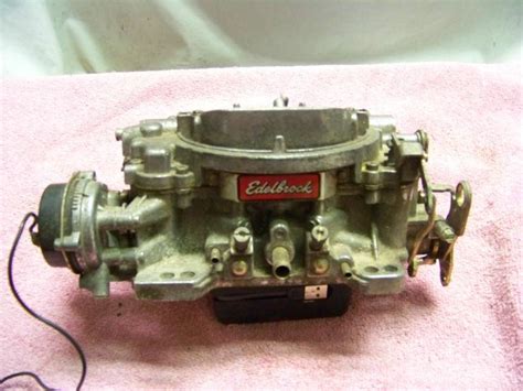 Find 600 Cfm Edelbrock Performer Carb Carburetor 1406 W Elec Choke In