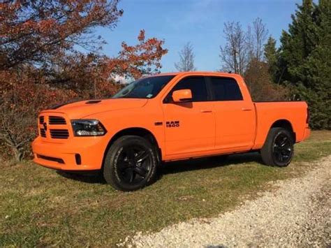 If you are looking for a truly unique truck, this is it! 2015 Ram 1500 ignition orange special edition FOR SALE ...