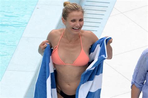 Cameron Diaz Shows Off Toned Body In Miami Page Six