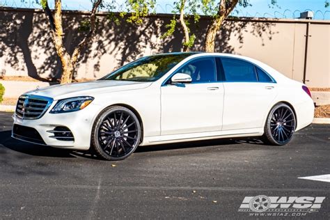 2020 Mercedes Benz S Class With 22 Gianelle Verdi In Gloss Black