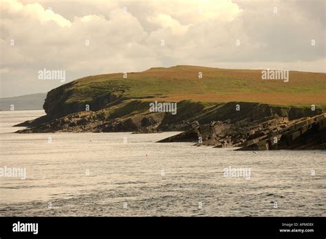 The Uninhabited Island Of Swona Pentland Firth Orkney Scotland Uk Stock