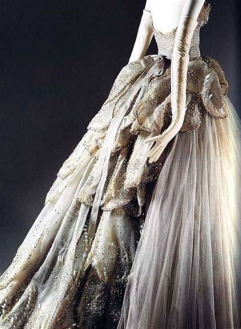 Venus Evening Gown By The House Of Dior Ca Fallwinter 194950