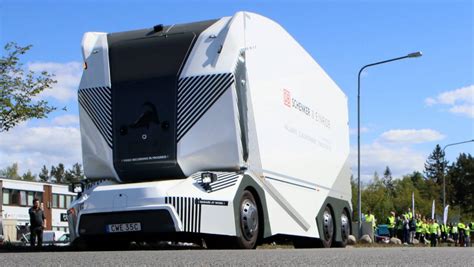 Driverless Truck Delivers The Goods In Sweden Stuff Co Nz