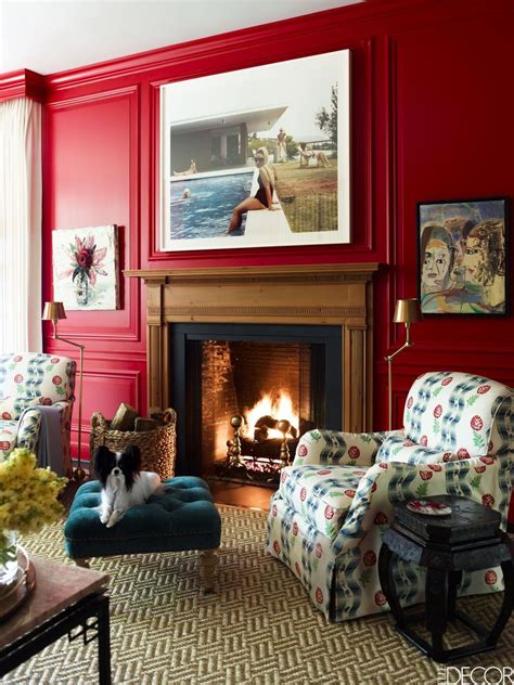 Our Favorite Cozy Living Rooms With Bold Design Choices Accent Walls