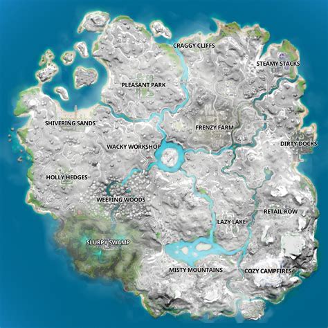 Fortnite Map Concept Art