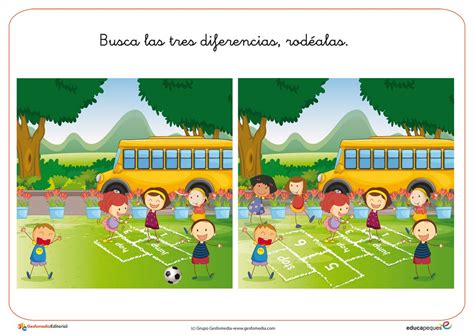 Diferencias Spot The Difference Kids Dual Language I Spy Clash Of