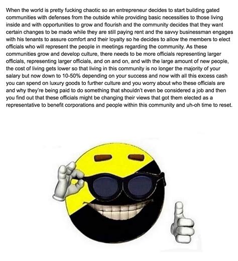 AnCap by No.113894780 | Picardía / Thumbs Up Emoji Man | Know Your Meme