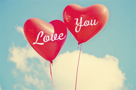 Create love balloons cards