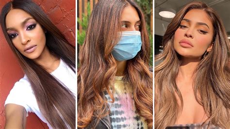 Cinnamon Brown Hair Is The Coolest Trend For Fall Glamour