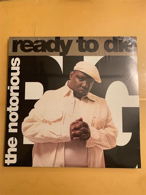 The Notorious Big Ready To Die Vinyl Record New Sealed Etsy