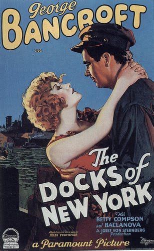 the docks of new york 1928 dir josef von sternberg stars george bancroft betty compson