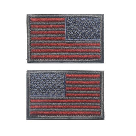 Us Flag Military Patches Combo Skullvibe