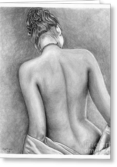 Original Pencil Drawing Nude Female Olgabell Ca Drawing By Olga Bell
