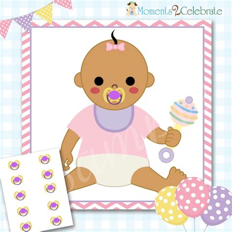 Pin The Pacifier On The Baby Printable Free Baby Tickers