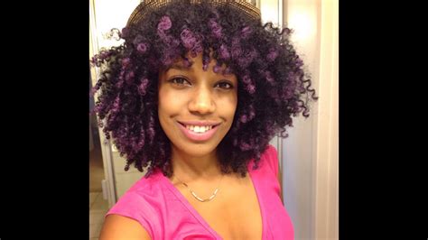 0 of 0 people found this review helpful. Purple Highlights on black hair | NO Bleach ...