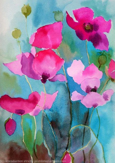 55 Very Easy Watercolor Painting Ideas For Beginners Watercolor