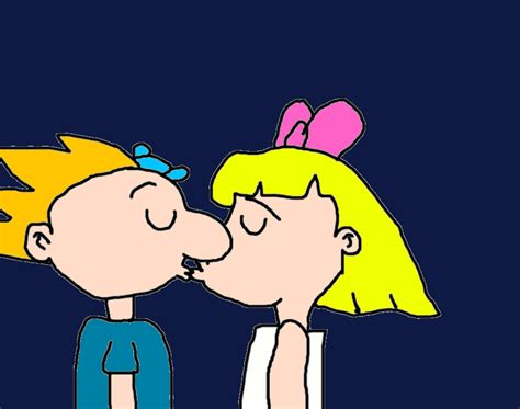 Arnold And Helga Kissing By Mikejeddynsgamer89 On Deviantart. 