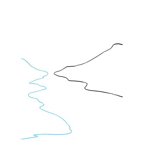 How To Draw A River Really Easy Drawing Tutorial