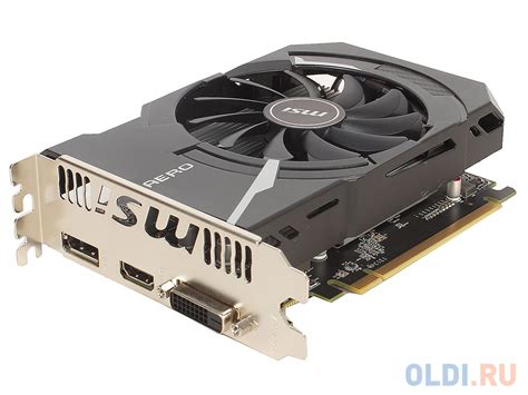 Видеокарта Msi Radeon Rx 560 Aero Itx 4g Oc 4gb Radeon Rx 560gddr5