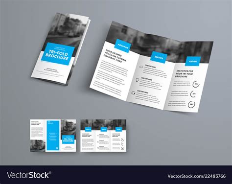 Three Fold Brochure Template Intended For Three