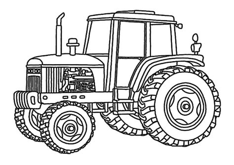 Ein weiteres bild von ausmalbilder ausdrucken traktor: Ausmalbilder Traktor Für Kinder - Kinder Ausmalbilder