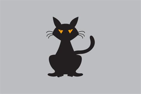 7 Black Cat Illustrations Designs And Graphics