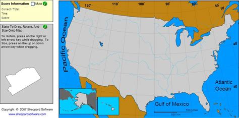 Maybe you would like to learn more about one of these? Interactive map of United States States of United States. Master Geographer. Sheppard Software ...