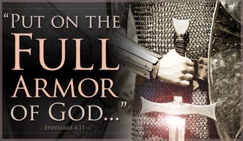 Prophetic Word The Whole Armor Of God My Father In Heaven